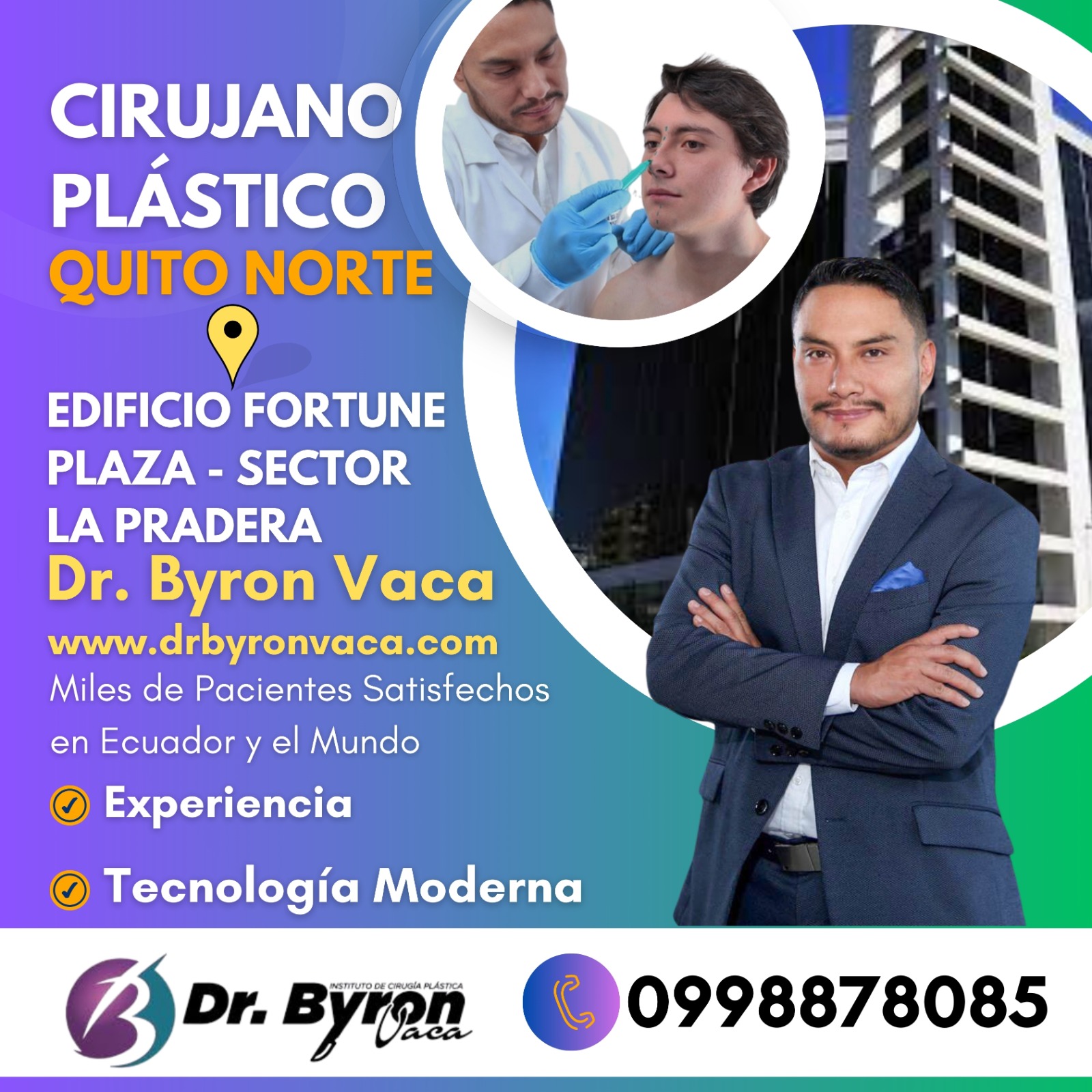 Dr. Byron Vaca: Rejuvenecimiento Facial en Quito