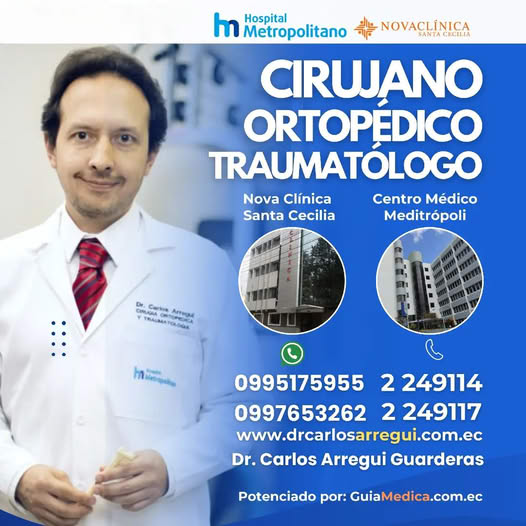 Dr. Carlos Arregui :  Pr&oacute;tesis de Rodilla en Quito 