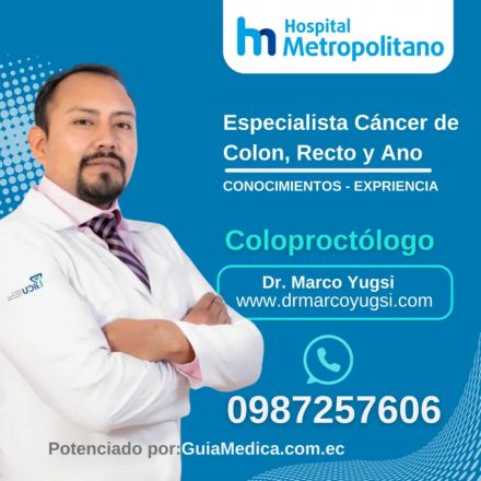 Dr. Marco Yugsi: VPH verrugas anales en Quito