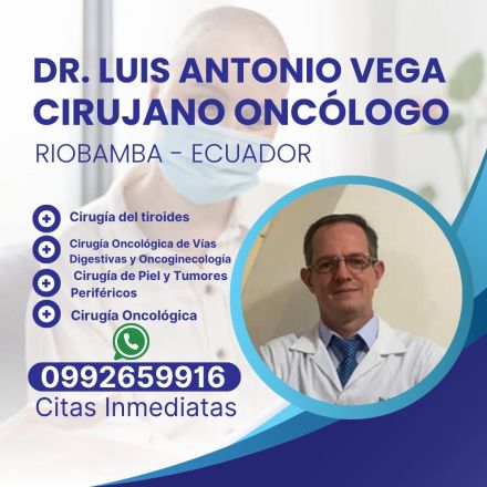 Onc&oacute;logo Cl&iacute;nico en Riobamba:Dr. Luis Antonio Vega
