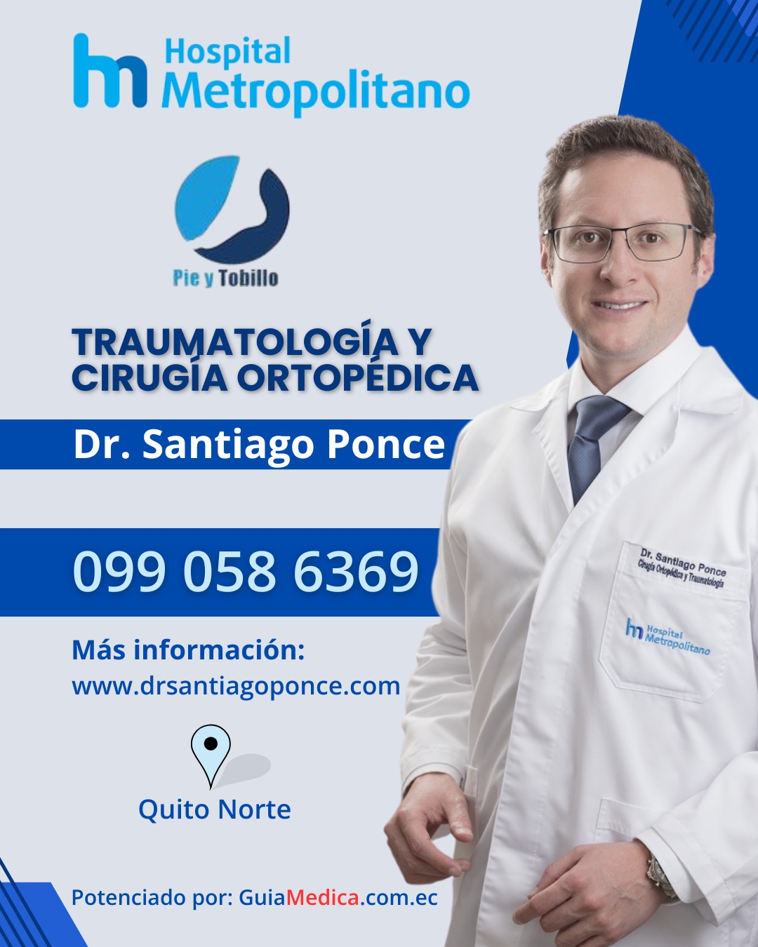 Dr. Santiago Ponce: Lesiones de Pie en Quito