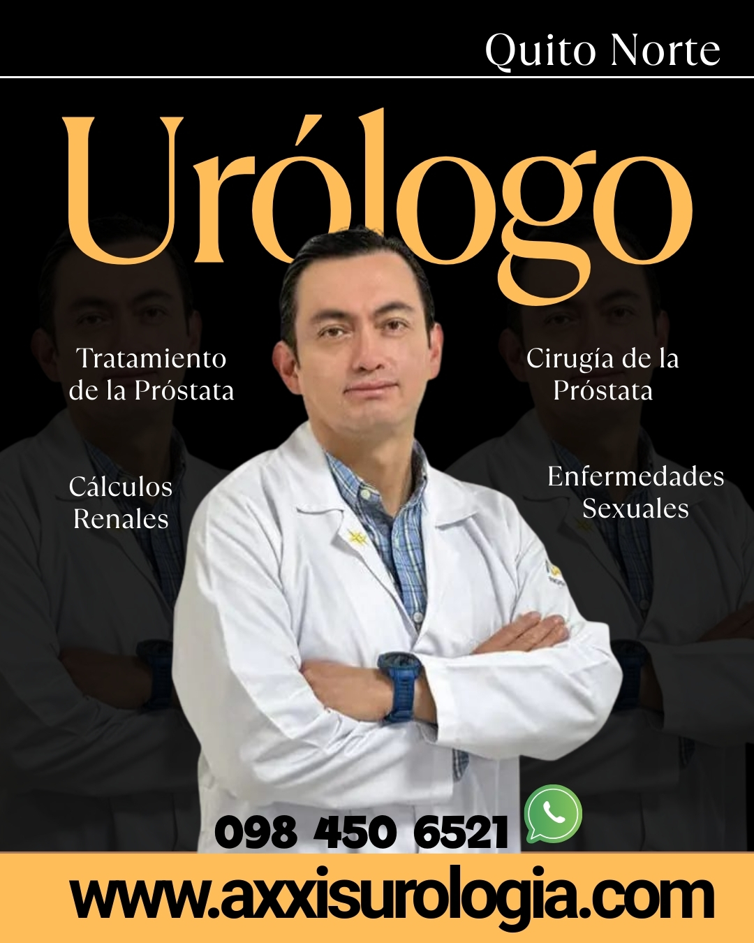 Dr. Diego Santacruz: Ur&oacute;logos en Quito WhatsApp al 0984506521