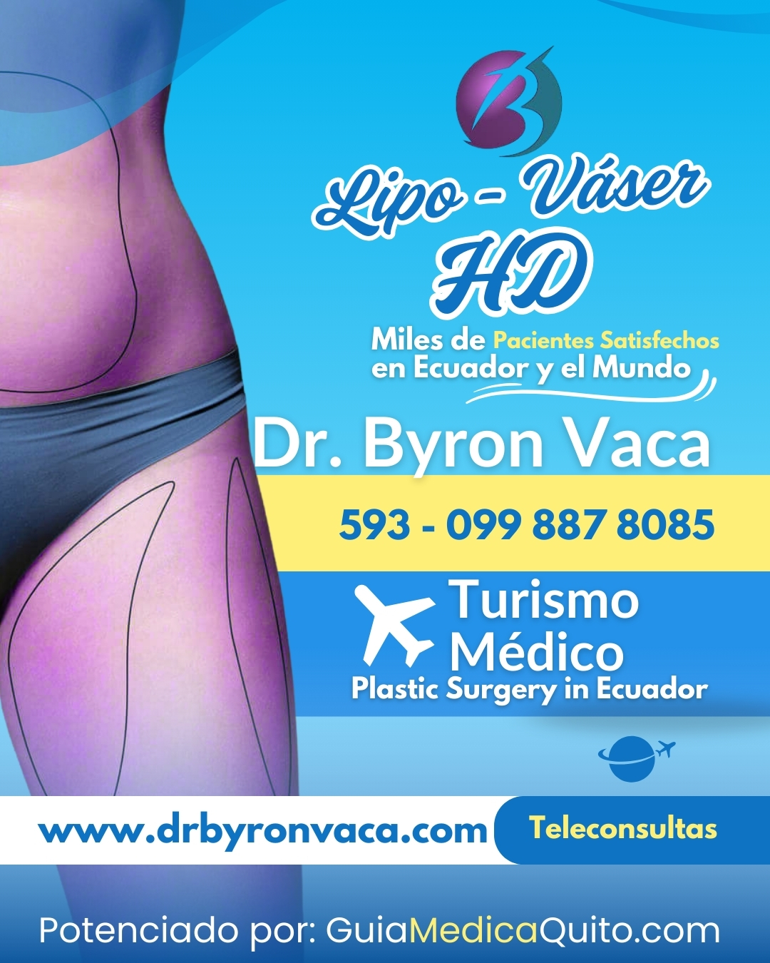 Dr. Byron Vaca: Liposucci&oacute;n HD en Quito