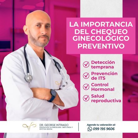 Ginecologo en Manab&iacute; : Dr. George Intriago 
