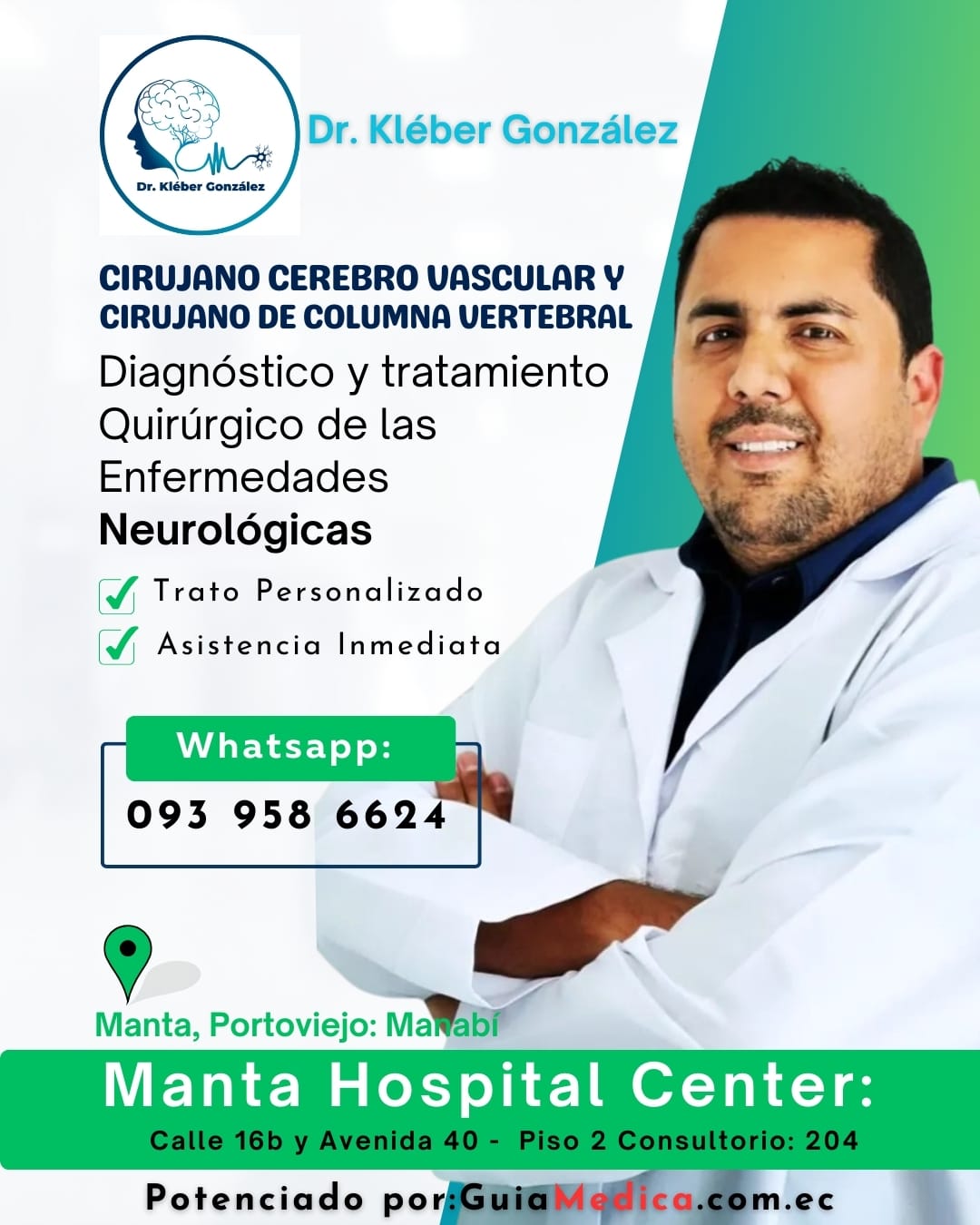 Dr. Kl&eacute;ber Gonz&aacute;lez: Neurocirug&iacute;a en Manta, Neurocirujanos en Manta, Neurocirujanos en Manab&iacute;